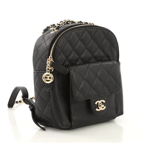 chanel mini caviar backpack|Backpacks .